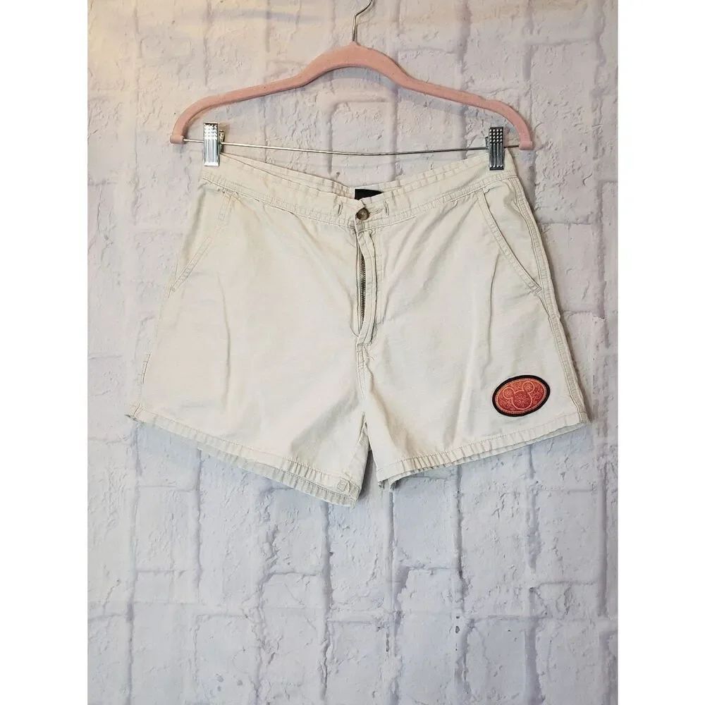 💜MICKEY UNLIMITED Vintage Utility Shorts Vintage Disney Junior 9/10
